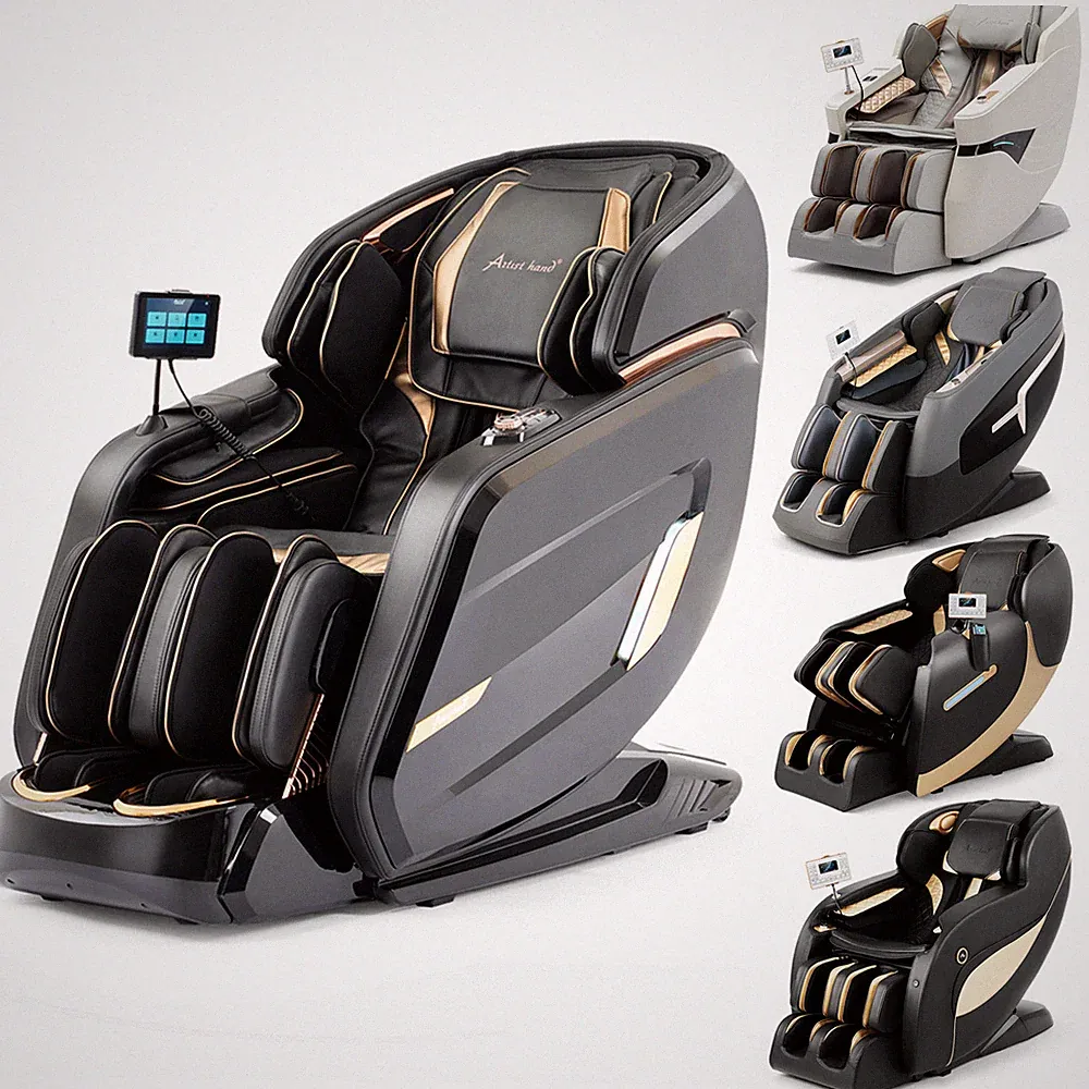 Artist Hand Full Body Zero Gravity Electric Massage Chairs Shiatsu Recliner Heat