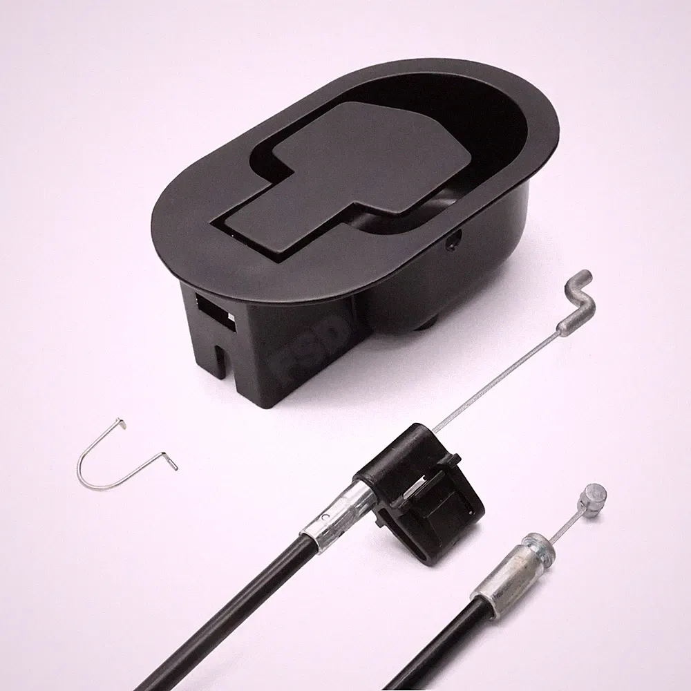 Quality Black Metal Recliner Chair Sofa Trigger Handle Lever & Release Cable Set