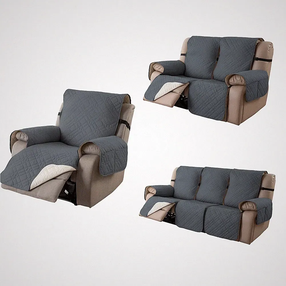 waterproof Recliner Chair Cover Pet Mat Armchair Couch Throw Slipcover 1-3Seats